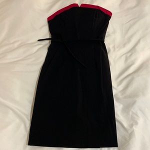 Strapless Stretch Black Dress